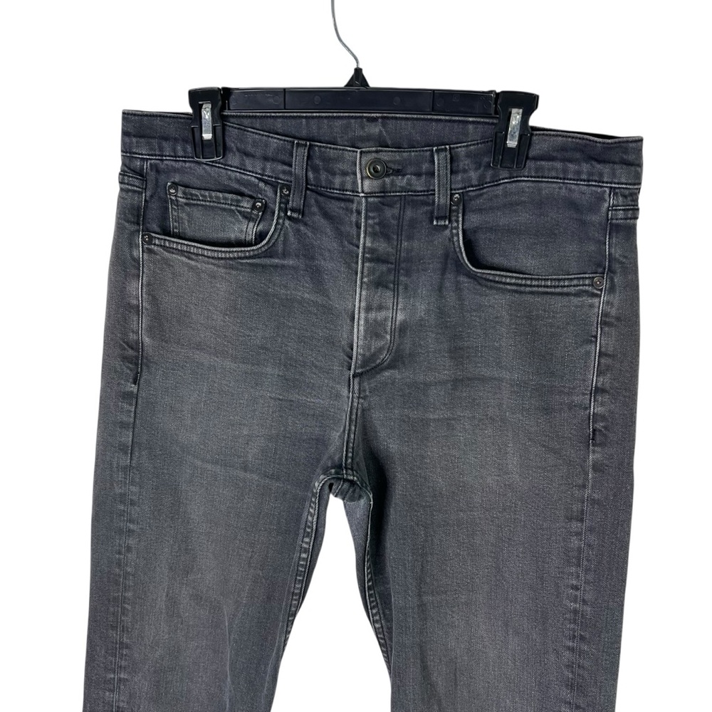 Rag & bone Fit 2 Slim Jeans Size 33 Raw Hem - Picture 4 of 9